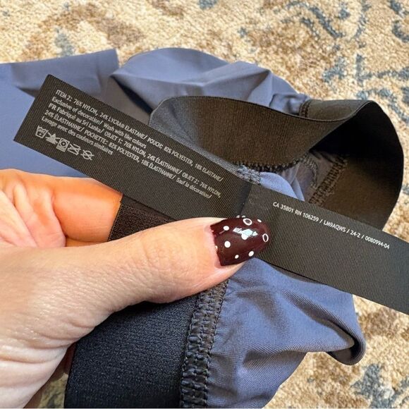 lululemon Men’s Blue Always in Motion Short Boxers 5” Length Size Small NWOT - Picture 5 of 5